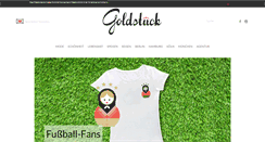Desktop Screenshot of goldstueck.com